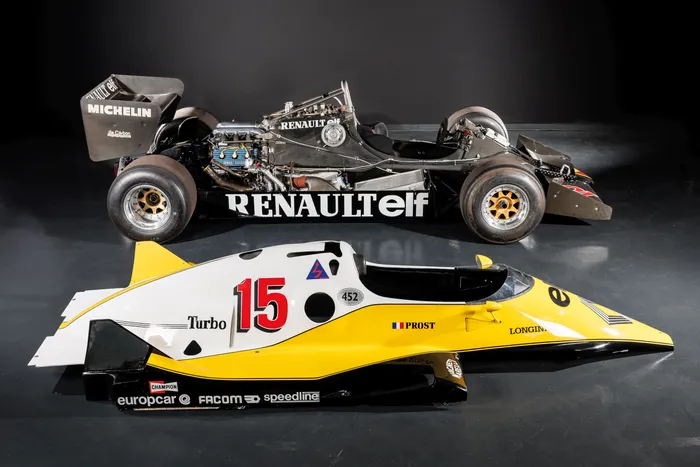 Spark 1/43 Renault RE40 Alain Prost - Vainqueur GP France 1983 (S1706)