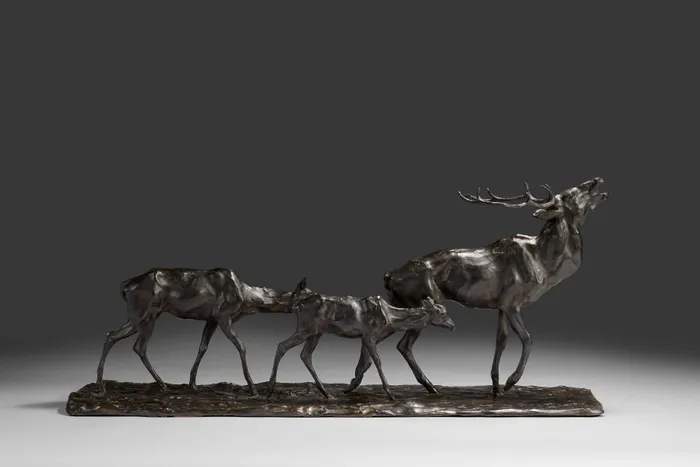 Scène de chasse à tir - Papier peint - Papiers de Paris