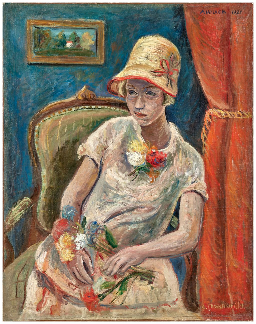 Suzanne Rivet Portrait de Suzanne - 1927