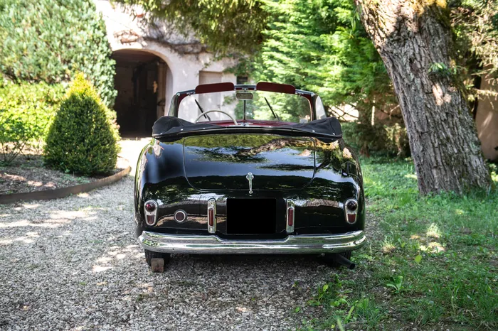 Simca 8 sport cabriolet La 19e traversée hivernale de Pari