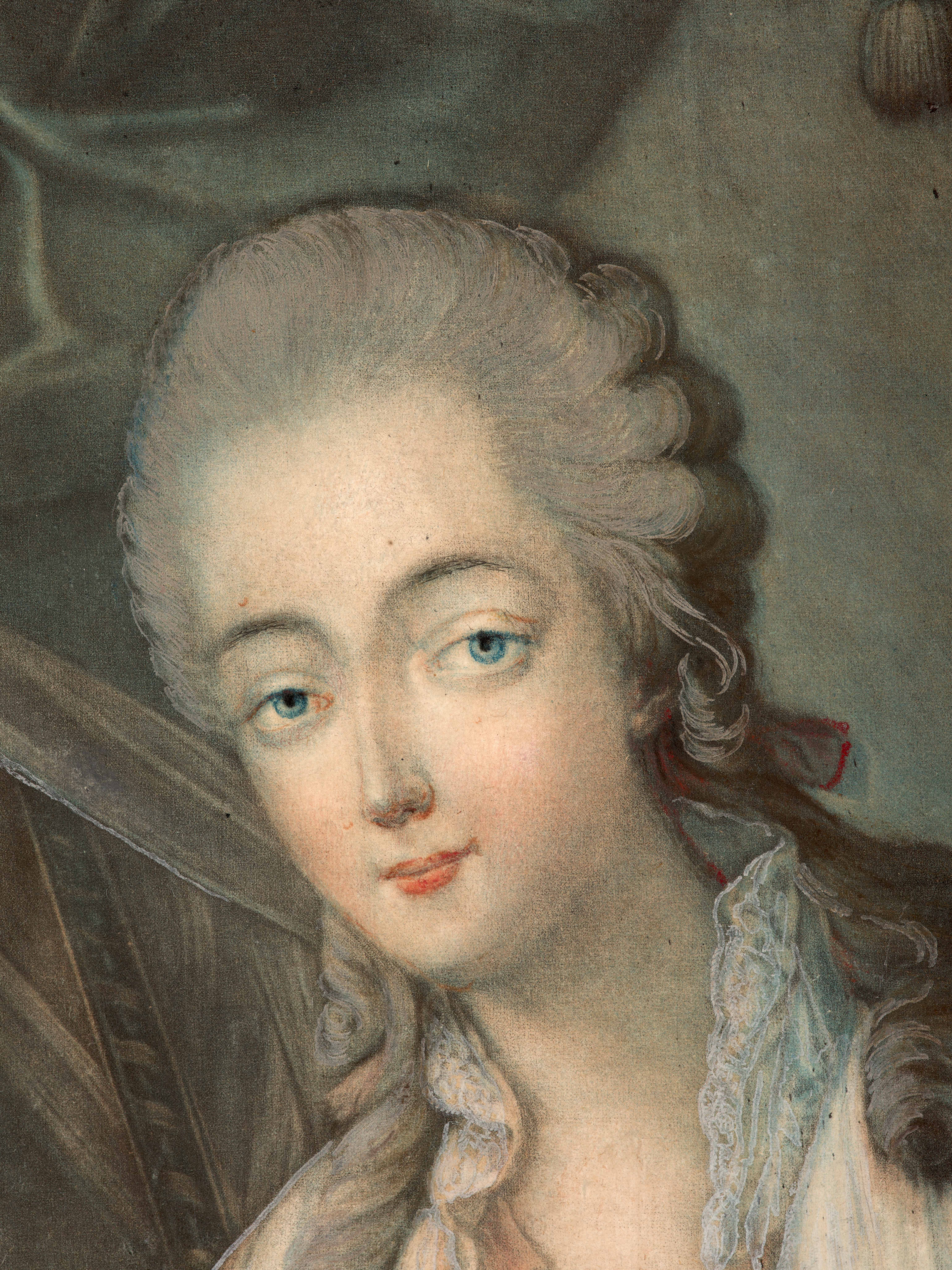 La comtesse du Barry (1743-1793) à sa toilette en compagnie de son page ...
