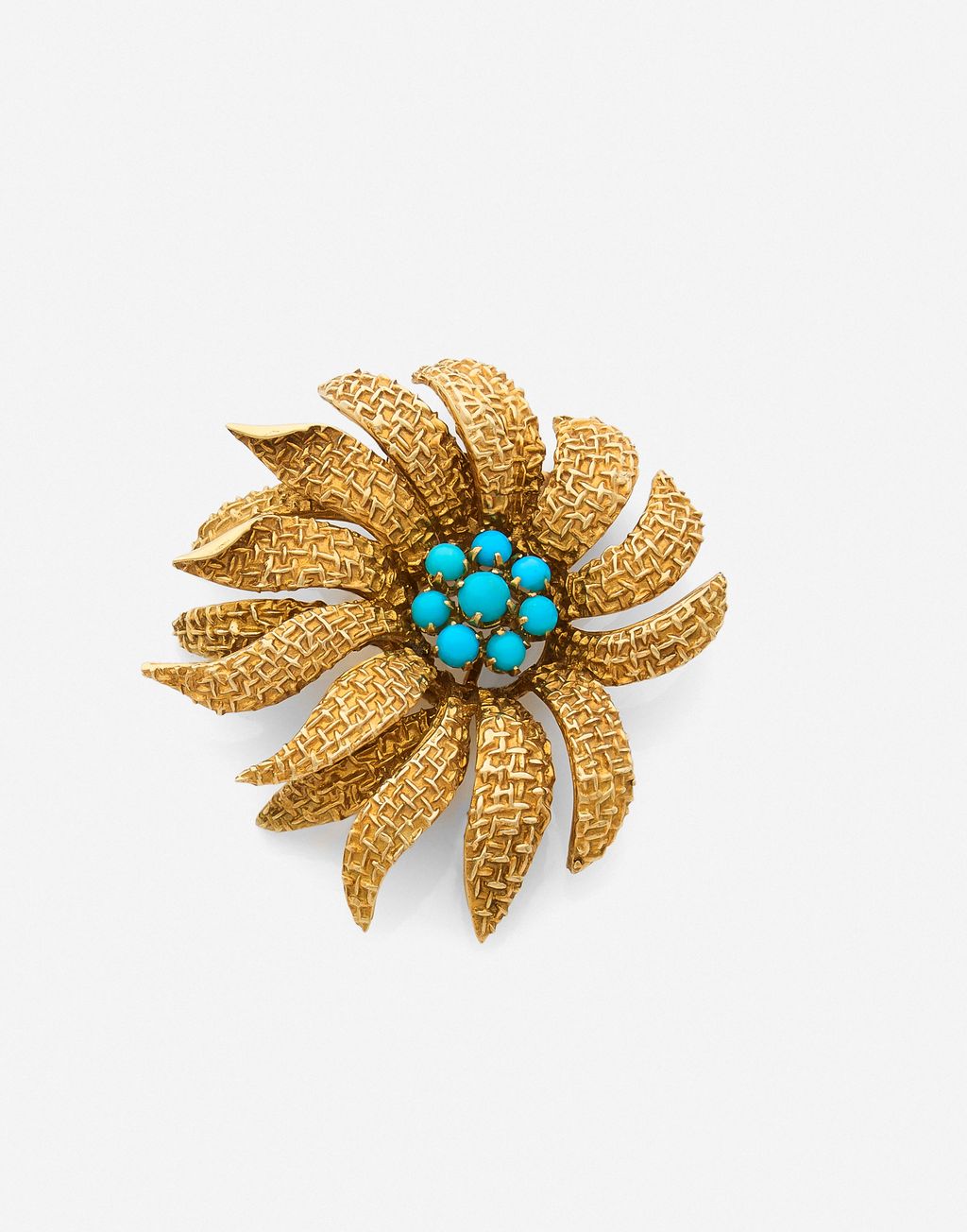 GRANDE Broche CLIP de CORSAGE ancien vintage ART DECO 1920-30 French