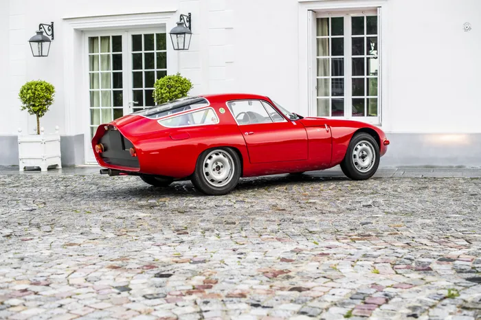 POLISTIL DROMO ALFA ROMEO GIULIA TZ Rouge incomplet