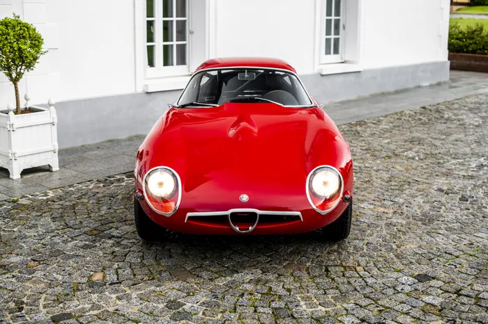 Alfa Romeo Giulia TZ 1:32 Carrosserie Résine Slot Châssis Policar Rouge Toptoys