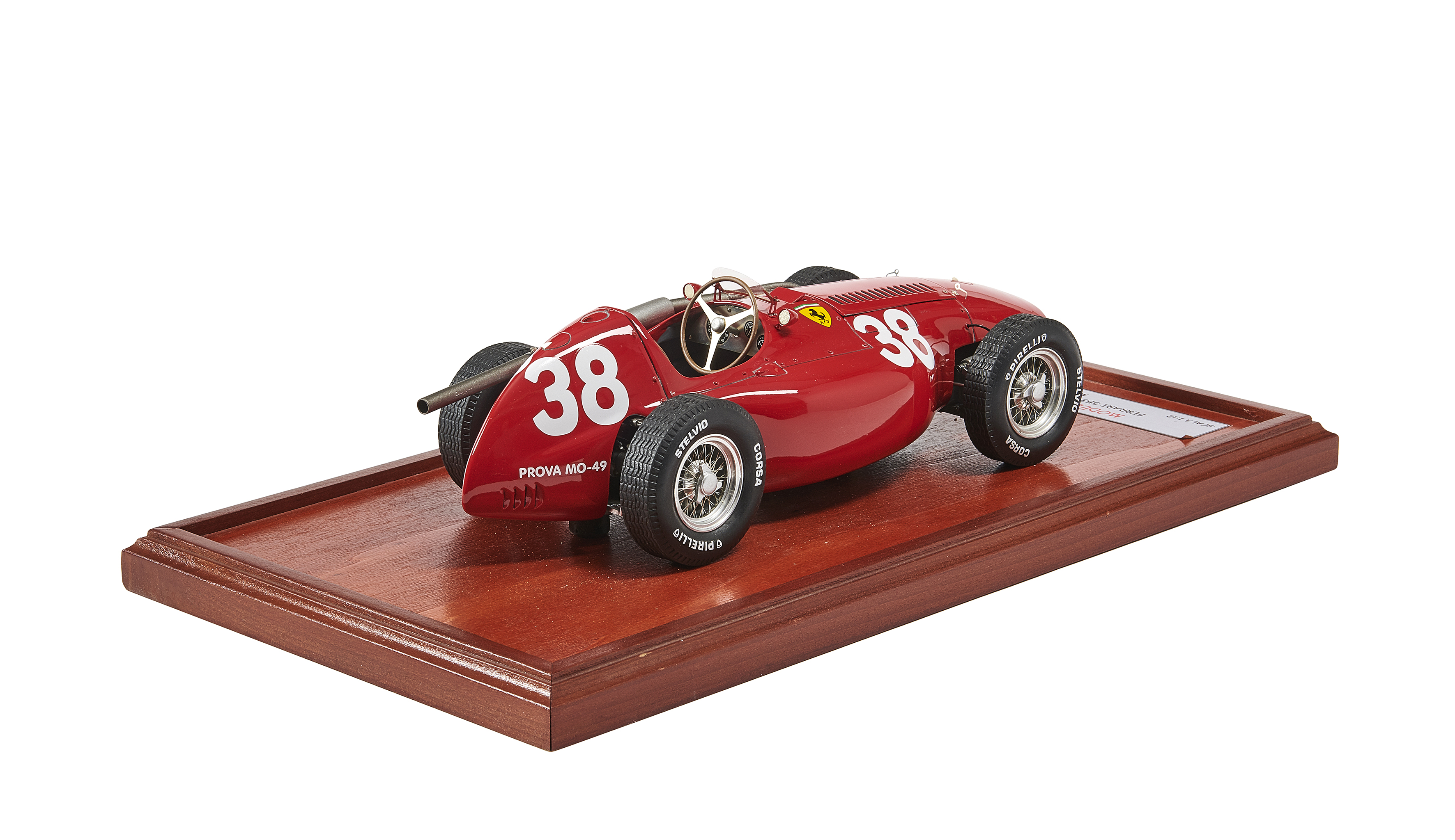 【2024福袋】 A fine F1 Squalo 553 Ferrari 1954 model scale 1:12 ミニカー