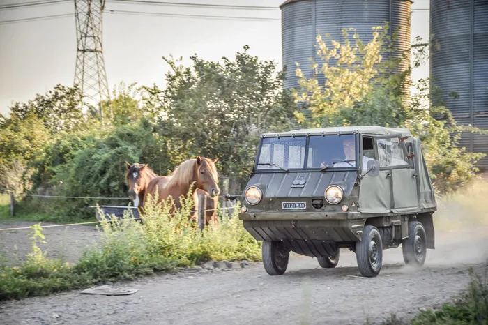 Lot De 4 Miniatures Steyr-Puch Haflinger 1:87 Par BUB - Édition Limitée 1000 Pcs (Réf. 05729)