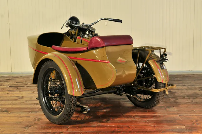 Vintage Rare MOTO HARLEY DAVIDSON TEKNO DANMARK 764 AVEC