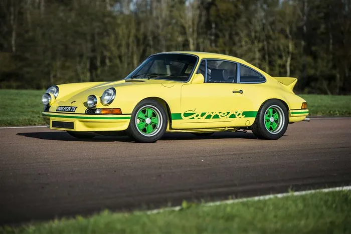 Voiture Filoguidée Porsche 911 Carrera RS – Type Joustra – Tôle – Occasion