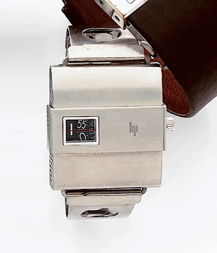Partie De Bracelet En Acier Vintage Marque Lip Montre Baschmakoff @ Nos