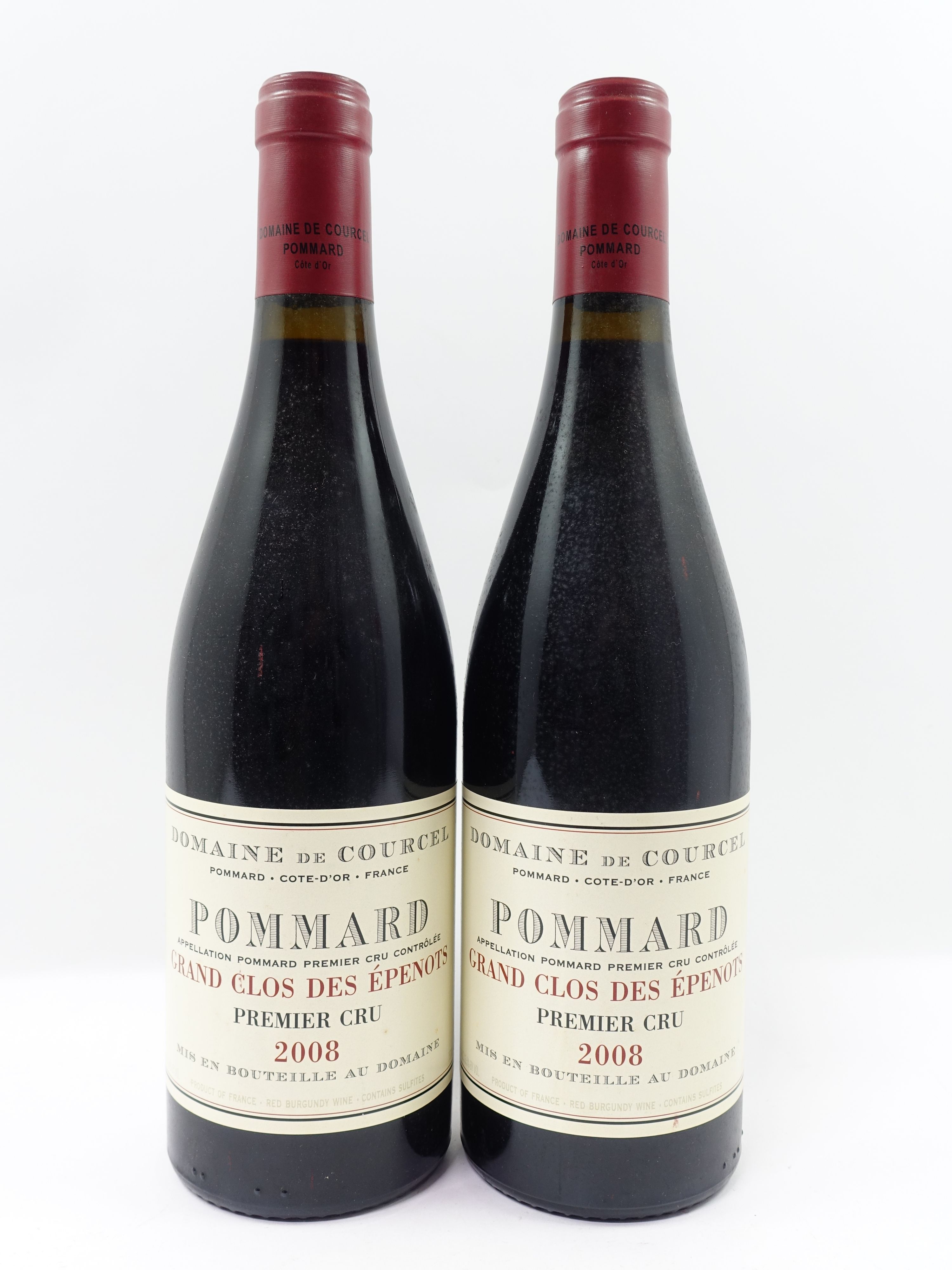 ワイン Domaine Pommard 1er Cru 2008 2008 Domaine de Courcel Pommard 1er Cru Grand Clos des