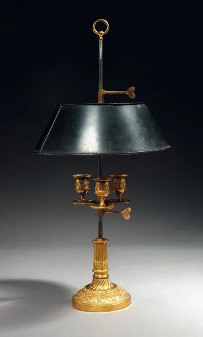 LAMPE BOUILLOTTE D'EPOQUE LOUIS XVI