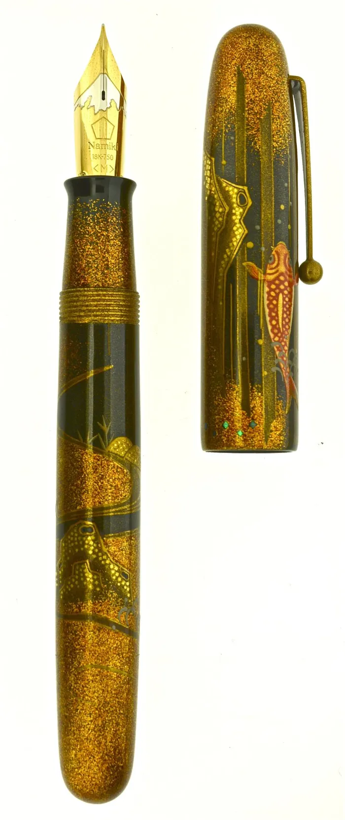 Stylo Plume Maki-e (laque Japonaise) - Prestige - Recharge Cartouches - Neuf Sans Emballage