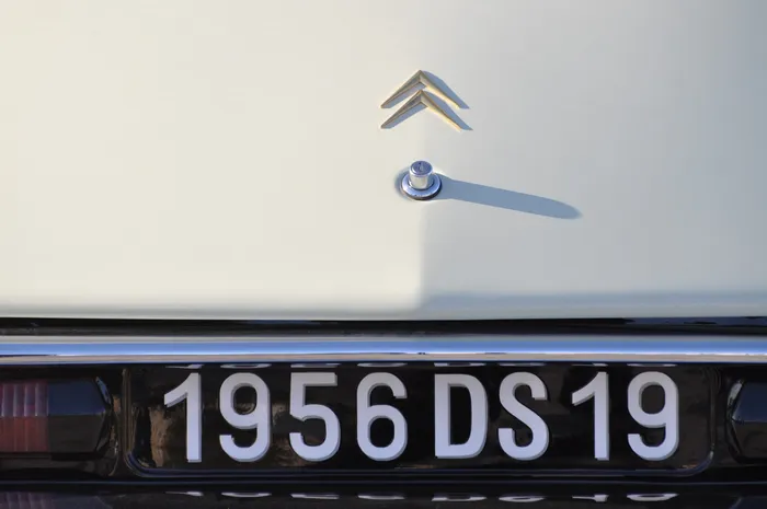 Plaque Métal Citroën DS19 / ID19 Fusée - Décoration Auto - Neuf