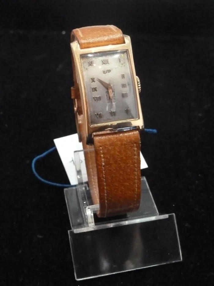Montre LIP T18 Acier Staybrite Des Années 1930 – Style Art Déco, Révisée Et Garantie