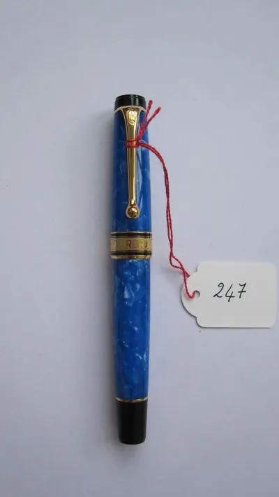 Stylo Bille Jorg Hysek En Résine Et Plaqué Platine - Modèle Rechargeable, Occasion