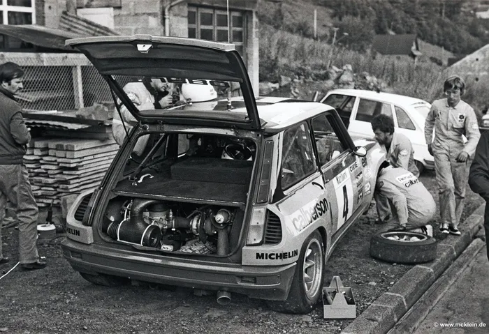 Renault 5 Turbo Monte Carlo 1982 - Modèle Réduit Record 1:43 En Métal - Occasion Bonne Condition