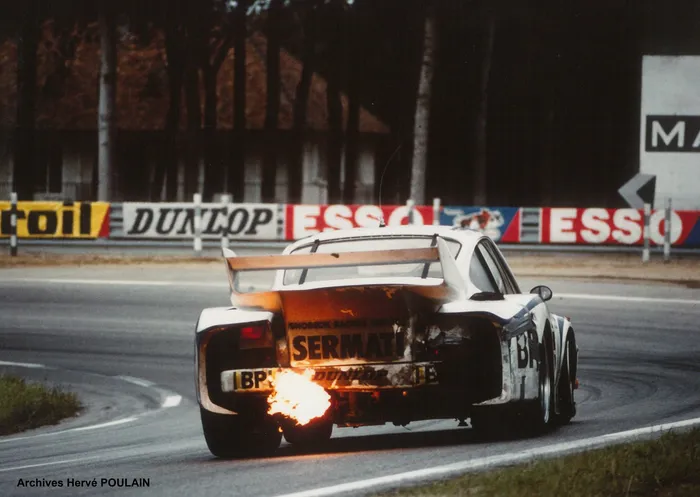 Autocollant old sticker PORSCHE 935 Le mans 1978 TEAM