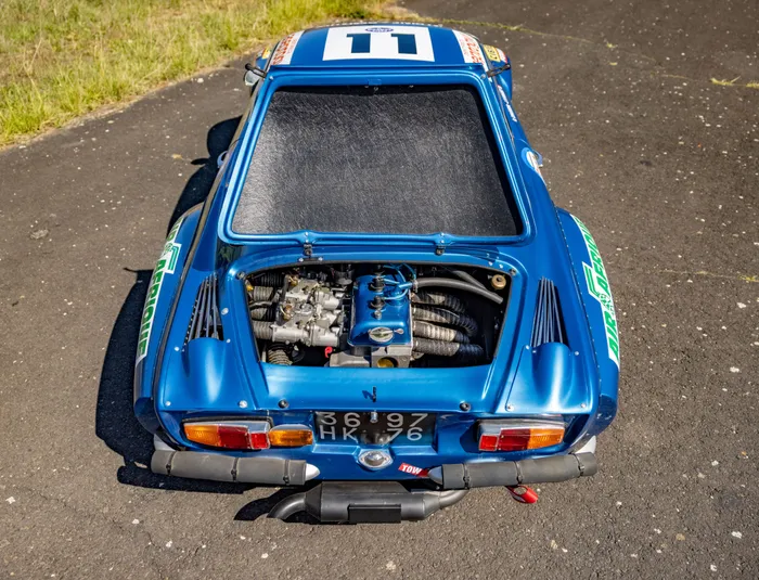 Kit Monté Alpine A110 Proto 1800 Ronde Cevenole 1973 En Boite 1/43 Ag