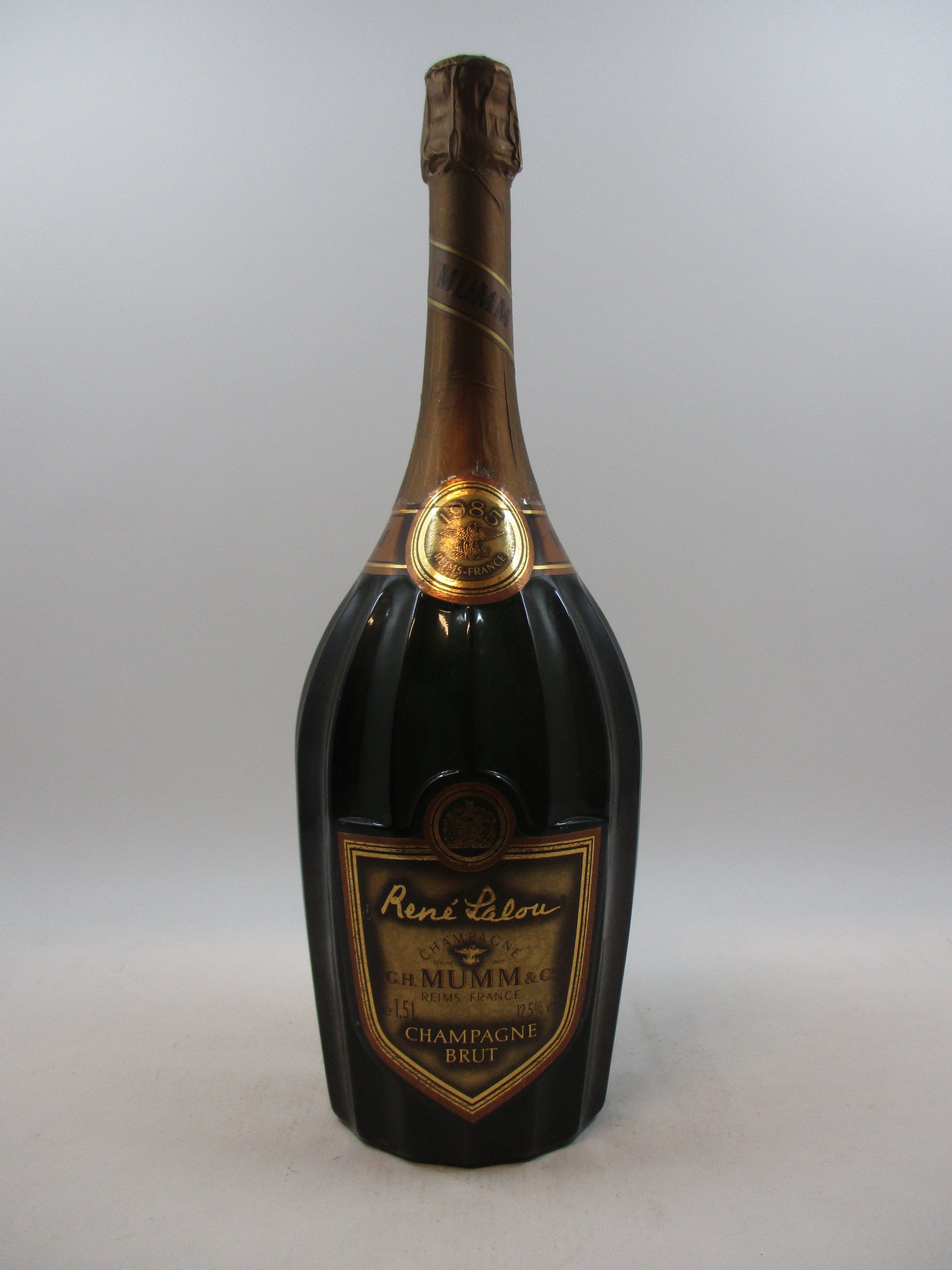 1 magnum CHAMPAGNE MUMM 1985 Cuvée René Lalou