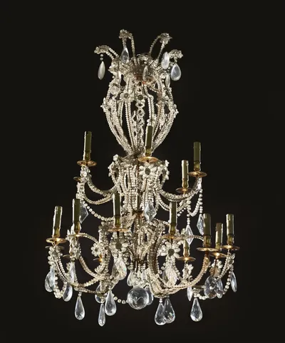 LUSTRE, TRAVAIL ATTRIBUÉ À LA MAISON BAGUES