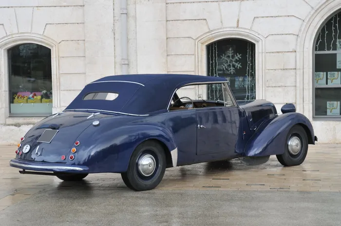 LJ158 SOLIDO PRESTIGE 8178 1/18 Citroen Traction AV 11 cabriolet 1938 bleu