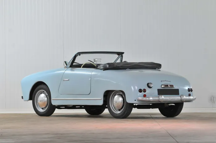 Voiture Démontable Solido Junior - Packard Cabriolet Bleu Gris, échelle 1:14