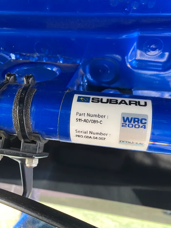 2004 Subaru Impreza S10 Prodrive