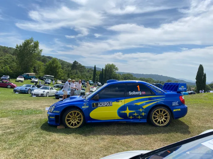 Miniature Subaru Impreza WRC Solberg Rallye Acropolis 2004 - Vitesse 1:43 - Neuve