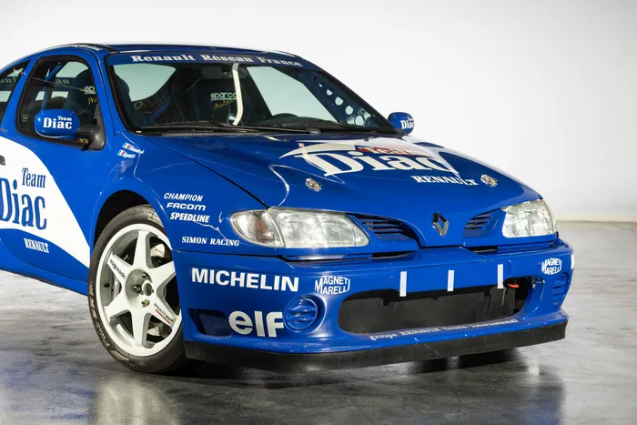 Miniature Vitesse Renault Megane Maxi Rallye Sopete 1997 – Bleue – 1/43 – France