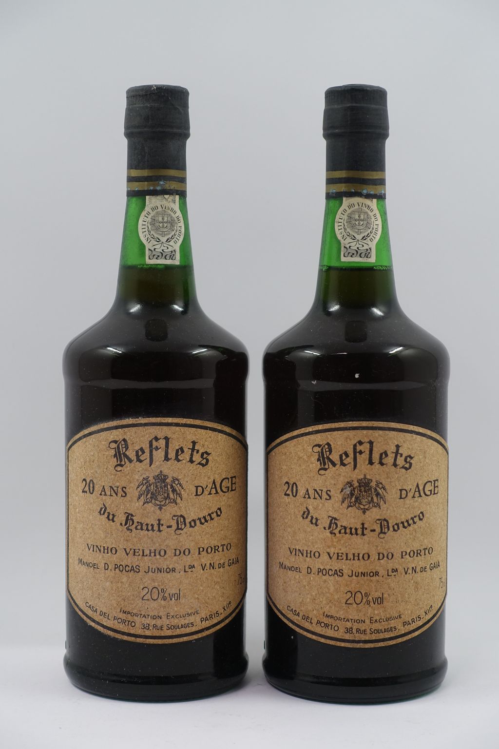2 bts PORTO MANUEL D. POCAS JUNIOR 20 ans. Reflets du Haut Douro