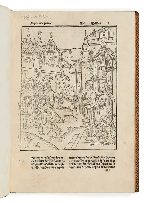 TRISTAN CHLR DE LA TABLE RONDE  nouuellement Imprime a paris.