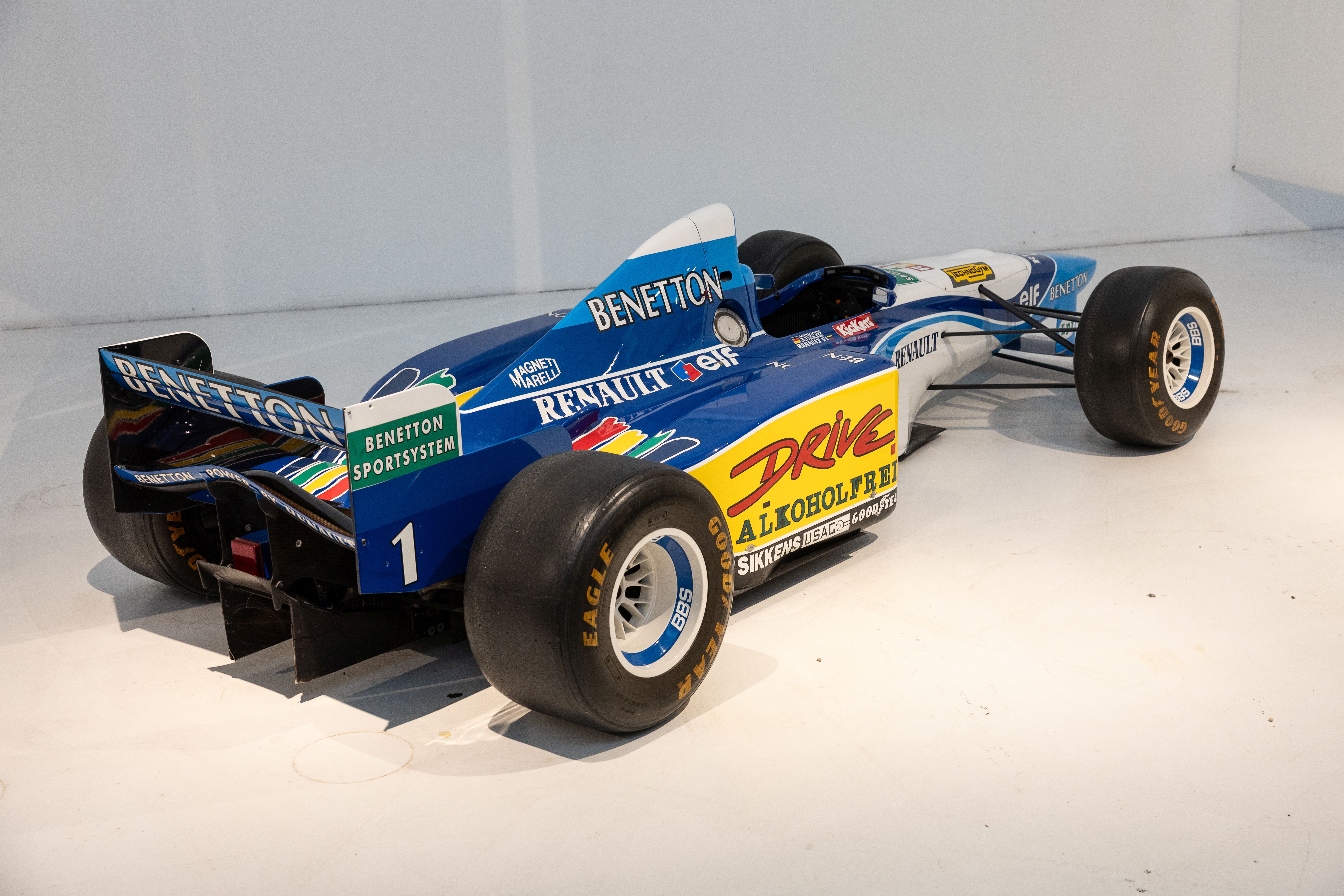 自動車 F-1 BENETTON B195 RENAULT 1/18 Minichamps 1995 Formula 1 